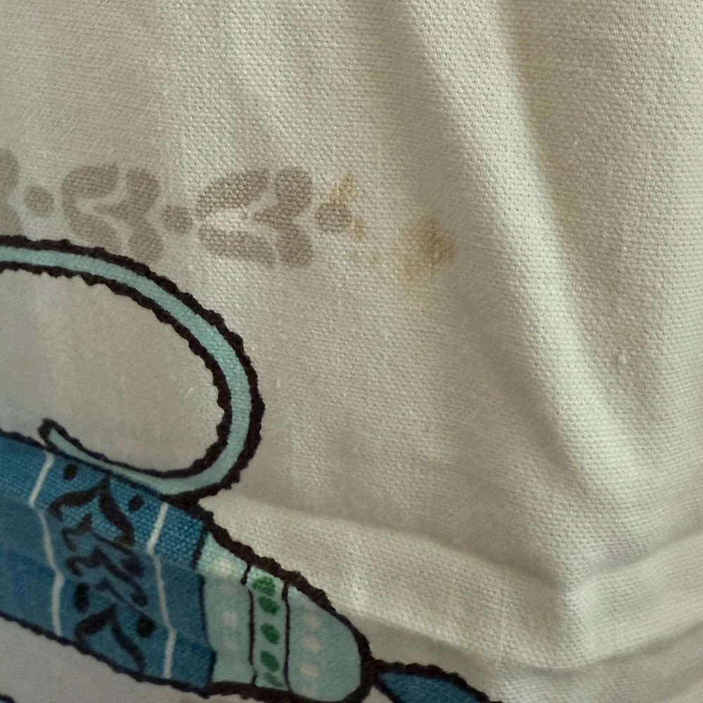 Bundle 3 for 50% off 1950s Midcentury Printed Square Cotton Tablecloth